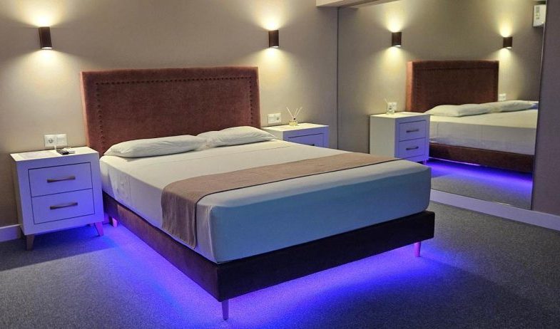 tecnología en habitaciones de lujo