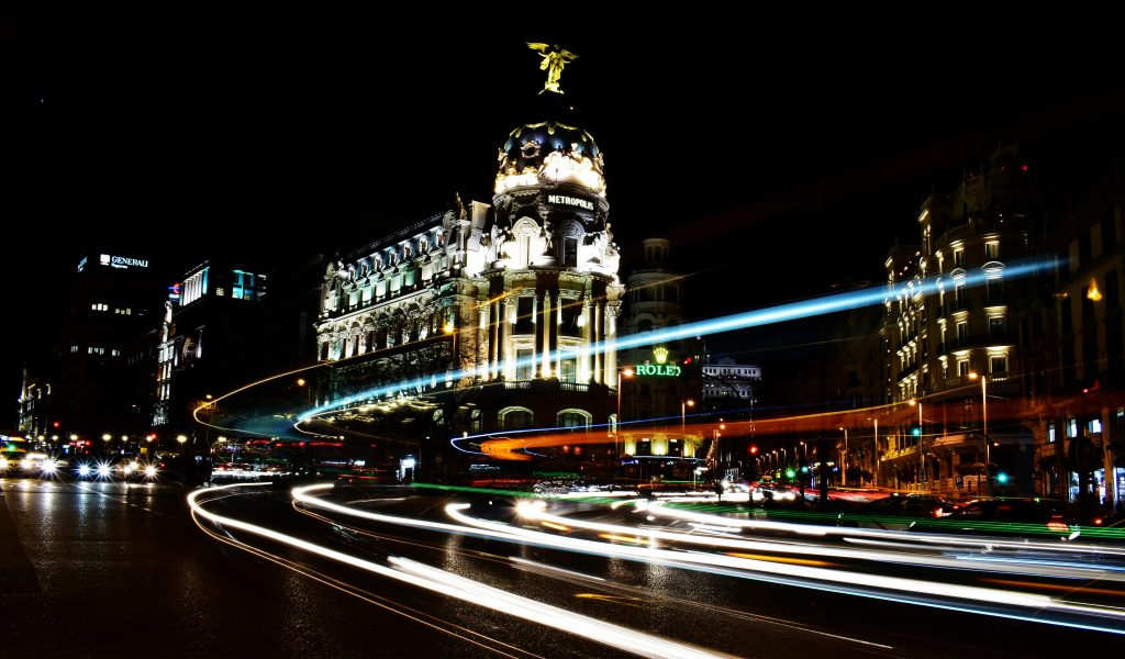 La magia de los planes de lujo en Madrid para parejas de noche